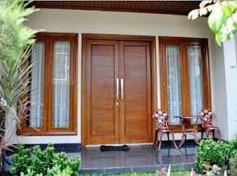 Nangka selain buahnya yang enak, ternyata kayunya juga sering menjadi bahan baku untuk membuat pintu dan jendela rumah. 23 Kusen Pintu Kayu Nangka Motif Masa Kini