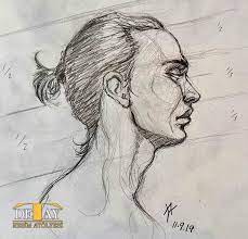 How To Draw Portrait Portre Cizimi Instagram Posts Instagram Male Sketch