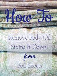 How To Remove Body Oil Stains And Odors From Bed Sheets Dengarden