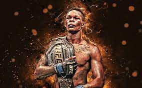 I want to eat him with my eyes when i see him. Download Wallpapers Israel Adesanya 4k Brown Neon Lights New Zealand Fighters Mma Ufc Mixed Martial Arts Israel Adesanya 4k Ufc Fighters Mma Fighters For Desktop Free Pictures For Desktop Free