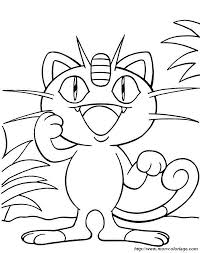 Coloring Pokemon Page Meowth Disegni Da Colorare Pokemon Libri Da Colorare