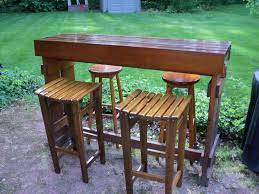 Diy Outdoor Cedar Bar Outdoor Wooden Bar Backyard Bar Outdoor Bar