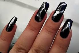 Top 25 Zipper Nail Art Designs Revlon Nail Art Stiletto Nail Art Nails