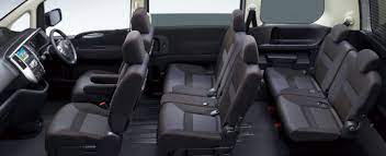 Max trailer load, braked 12% 1200 kg. Interior Nissan Serena Highway Star Cc25 2008 10