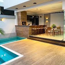 Cozinha Gourmet 100 Lindas Inspiracoes Para Planejar E Montar A Sua Casas Pequenas Com Piscina Pisos Amadeirados Paisagismo Moderno