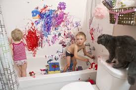 But how did we go from that a barely tiled surface to a finished shower surrounded by smooth speaking of paint…this is where we actually had to paint the entire bathroom. Can You Paint Bathroom Shower And Tile Home Stratosphere