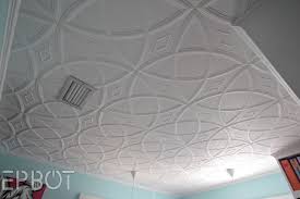 Diy Faux Tin Tile Ceiling Styrofoam Ceiling Tiles Faux Tin Tiles Faux Tin