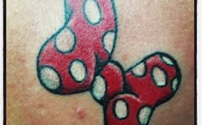 These tattoos can be applied easily with a cloth and water and removed with soap and water. Minnie Mouse Archives Fishink Tattoo