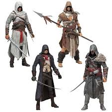 Assassin S Creed Series 3 Action Figure Set Assassins Creed Series Assassins Creed Assassins Creed Game