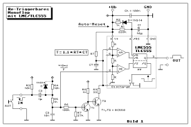 555 Cmos Monoflop Re Triggerbar Lmc555 Tlc555 Cd4528 Cd4538 Mc14528 Mc14528 74hc123 74hc4538