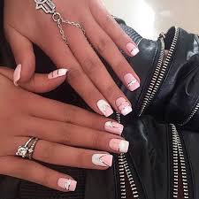 38+ uñas de acrilico color rosa palo con piedras. Https Xn Uasdecoradas 9gb Co Color Rosa