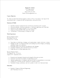 It can be used to apply for any position, but needs to be formatted according to the latest resume / curriculum vitae writing guidelines. Electrical Engineering Entry Level Resume Template Templates At Allbusinesstemplates Com