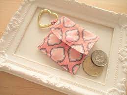 ハギレで簡単 コインケースキーホルダーの作り方 ハンドメイド ガチャガチャ 手作り ハギレ