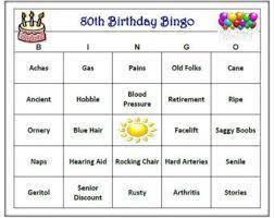 60th Birthday Party Bingo Game 60 Cards Old Age Theme Bingo Etsy Birthday Games For Adults Party Bingo Birthday Games