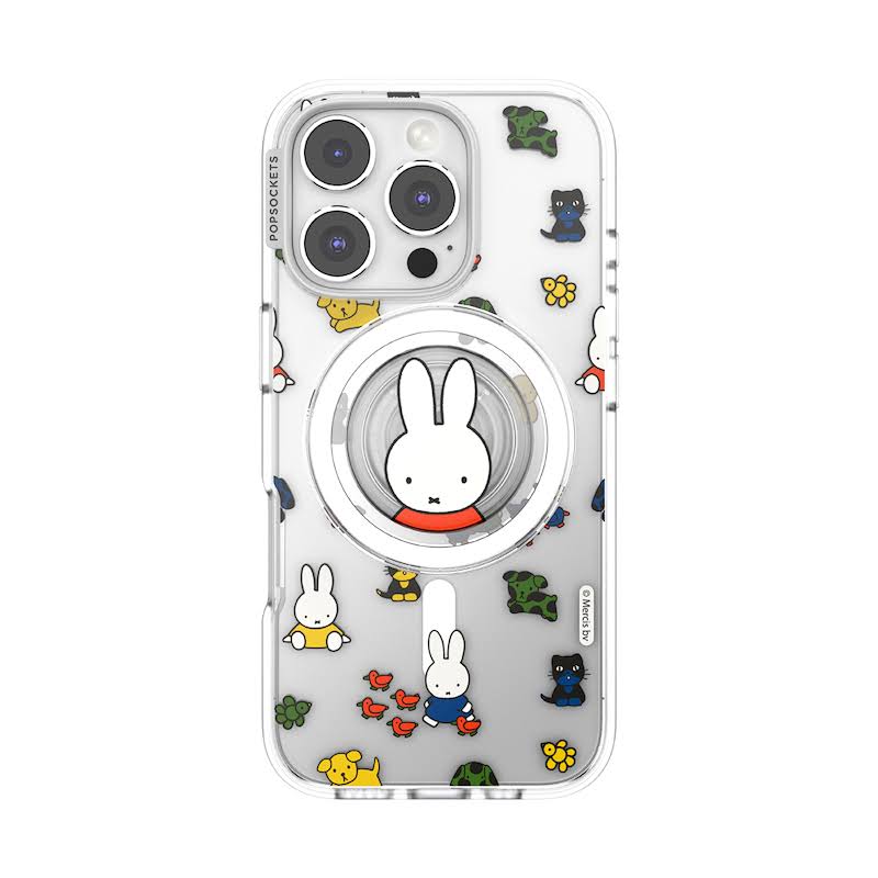 PopSockets Miffy's Parade iPhone 16 Pro MagSafe Case
