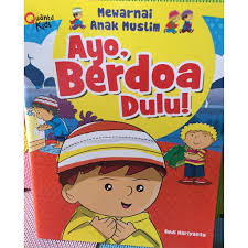 Gambar mewarnai anak muslim untuk anak paud dan tk pilihlah jawaban yang paling tepat. Mewarnai Anak Muslim Ayo Berdoa Dulu Shopee Indonesia