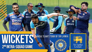India last lost a odi series to island nation in 1997. Wickets Team India S 2nd Intra Squad Game India Tour Of Sri Lanka Youtube