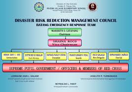 Emergency response and disaster recovery. Batang Emergency Response Team