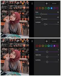 Rumus lightroom blue inilah preset yang sering kali di gunakan, karena effect yang dihasilkan sangat kalem dan tidak berlebihan. Cara Edit Foto Keren Pakai Lightroom Cc Android Efek Dark Black And Orange Full Gambar Edtgame