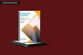 Two Spiral Notebooks Mock Up In 2020 Spiral Notebook Mocking Mockup