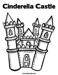 Cinderella Castle Coloring Page Cinderella Coloring Pages Castle Coloring Page Disney Princess Coloring Pages
