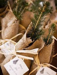 Six Winter Wedding Favor Ideas