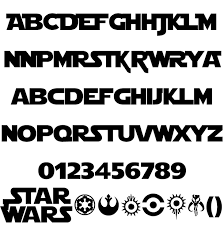Download The Star Jedi Font For Free Or Use It To Generate A Fancy Logo Using The Custom Graphics Generator Famous Star Wars Font Fancy Logo Lettering Fonts