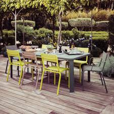 Ensembles table et chaises de jardin tables de jardin chaises et fauteuils de jardin bancs de jardin accessoires tables et chaises de jardin. Salon De Jardin Fermob Oleron 8 Pers Gamm Vert