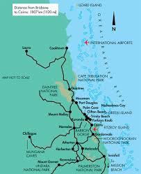 Map Of Cairns To Cooktown Queensland Australia Australia Holidays Road Trip Planner Australian Road Trip