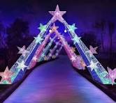 Large LED 3D Arch Motif Light for Outdoor Street Decoration