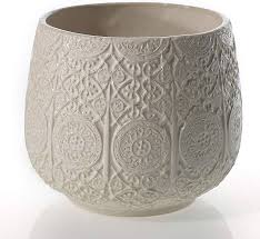 Amazon.com : Francis Ceramic Pots for Plant (*****) Modern Pot ...