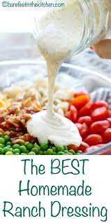 The Best Homemade Ranch Salad Dressing Recipe Ranchdressing Ranch Ranch Salad Dressing Recipes Homemade Ranch Salad Dressing Salad Dressing Recipes Homemade