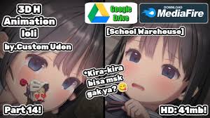 3D animation loli part 14 || School Warehouse || by.Custom Udon || Guardian  Tales - YouTube