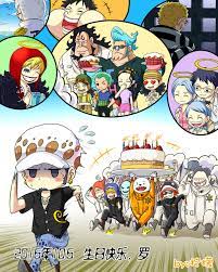 Trafalgar D Water Law Donquixote Rosinante Corason One Piece Strawhat Pirates Bepo Heart Pirates One Piece Comic Manga Anime One Piece One Piece Funny