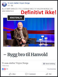 Høsten sparkes i gang med ny konferanse: Reprise Nei Til Tv Visjon Norge Blogg Brr No