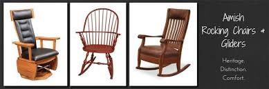 Accent chairs, which are also called side chairs, have a single seat and provide a nice contrast to the colors, fabrics and patterns of a room's other pieces of furniture. Rocking Chairs Gliders By Dutchcrafters Amish Furniture