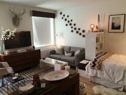 Make your bedroom look bigger with decor. Simple One Room Apartment Design