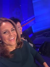 Sometimes we do have hair and makeup. This is Yole — who puts me together,  fixes my hair. The struggle is real.