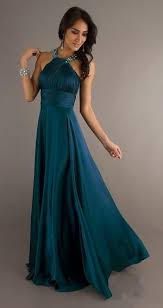 Classic High Neck Halter Prom Dress Dark Teal Long Silky Satin Teal Bridesmaid Dresses Teal Prom Dresses Military Ball Dresses