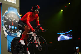 Hao Zhang 🇨🇳 akaba hatari 🔥 ahagurukije umutaliyani ataranicara 🤗 #Kigali2025 #UCIWorldChampionship2025 @cyclingrwanda @uci_cycling