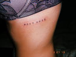 My mac miller tribute tattoo. Pin On Lookin Cool