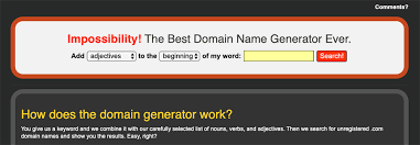 21 Best Domain Name Generators In 2020 Domain Names Ideas