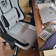 pro series gt505 white ergonomics design comfortable chair seat cushions