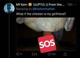 Andrew Kimmel on X: Someone fucked a chicken carcass in response to  @bostonmarkets tweet. This is going well. t.co2R5uCy3Iia  X