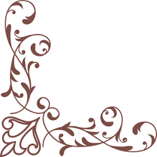 Arabic ornament background baroque in victorian style element for design. Download Victorian Corner Design Png Png Image With No Background Pngkey Com