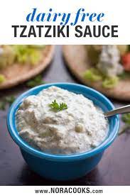 Tzatziki Is A Mediterranean Sauce Served Cold For A Dip Or With Various Dishes Such As With Falafel It Vegan Tzatziki Vegan Snack Recipes Whole Food Recipes
