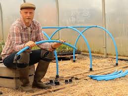 How to make a raised garden bed cover with hinges. Raised Bed Covers Plant Protection Mini Tunnels For Raised Beds
