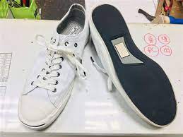 jack purcellのソール補強もお任せください 2 スニーカー 修理 靴 修理 コンバース