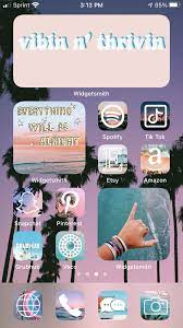 Vsco Summer Aesthetic Ios 14 Pack Etsy In 2022 Iphone Photo App Iphone Wallpaper App Homescreen Iphone