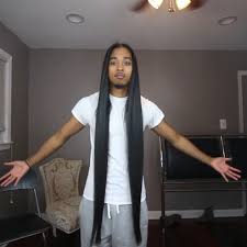 Gios Wave Men With Long Hair Man With Long Straight Hair Black Man With Long Hair Men Rapunzel Men B Long Hair Styles Men Boys Long Hairstyles Long Hair Styles